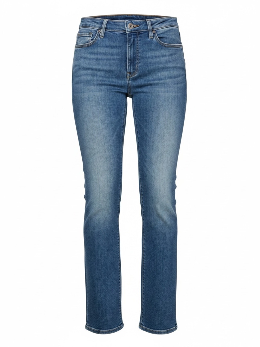 Lucky Brand Straight-Leg Women’s Jeans in Medium Blue Wash